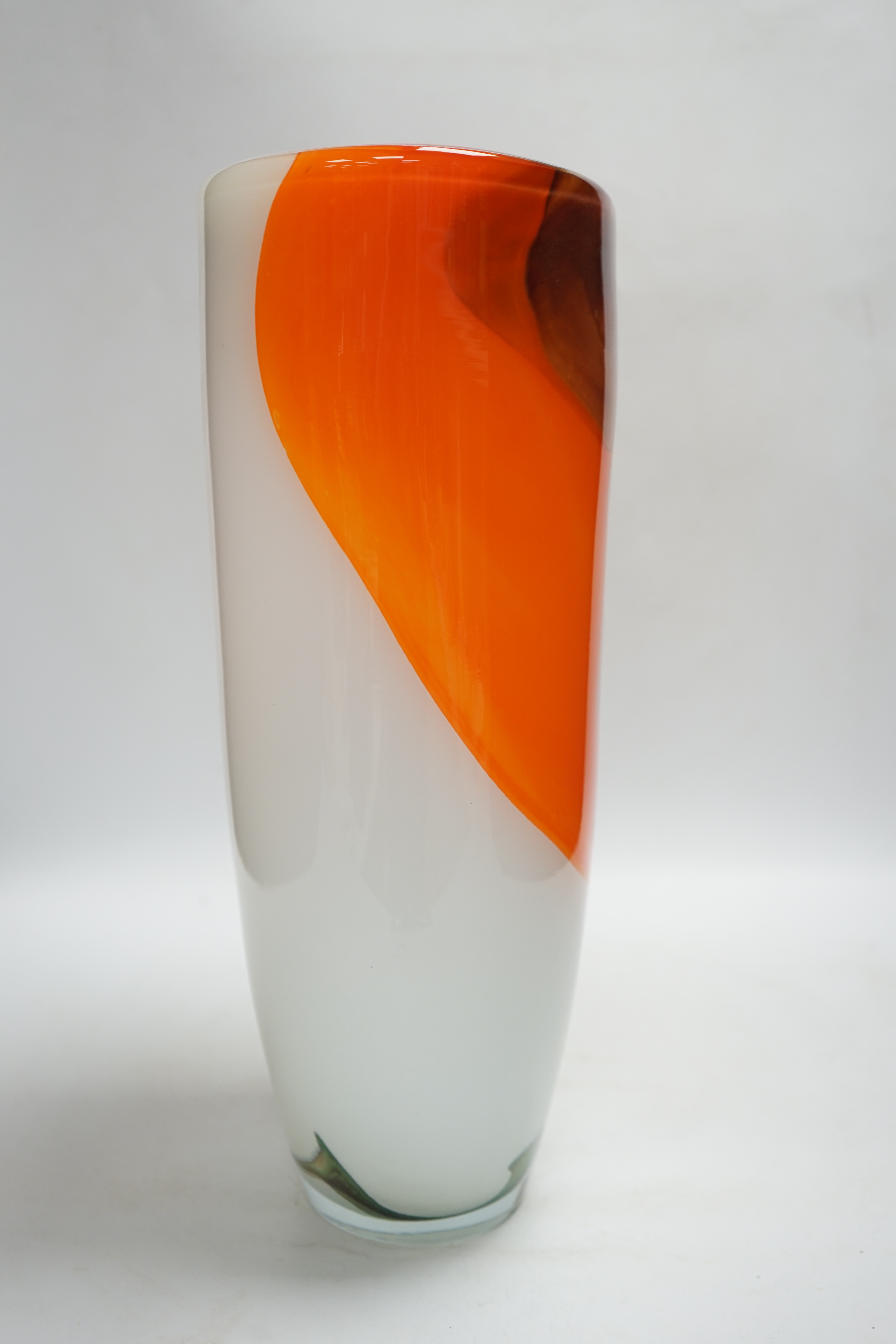 A Svaja Studio glass vase, 41cm